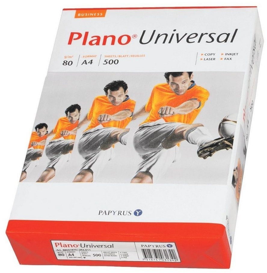 Папір офісний PLANO UNIVERSAL A4 80 г/м²